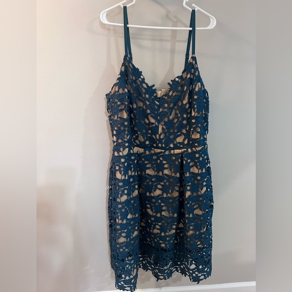 City Chic So Fancy Midi Dress Emerald sz 18 (M) NWT - Picture 2 of 5